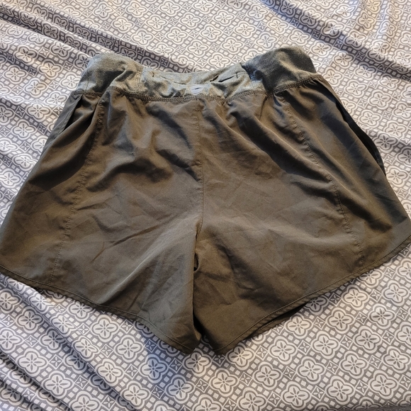 Avia Green Double Layer Shorts - Picture 4 of 5